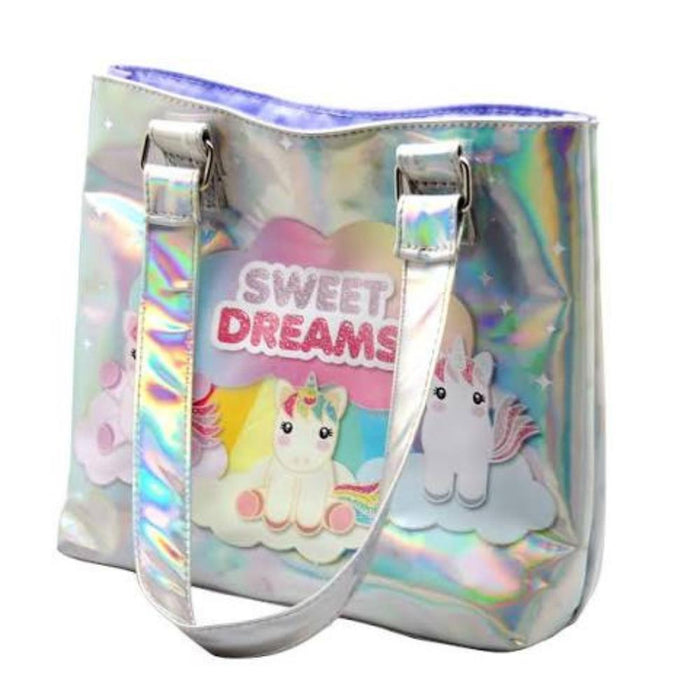 Mala Tote Sweet Dreams Prateado