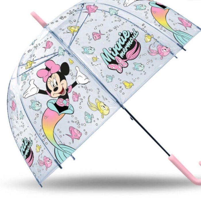 Guarda Chuva Transparente 46cm Minnie