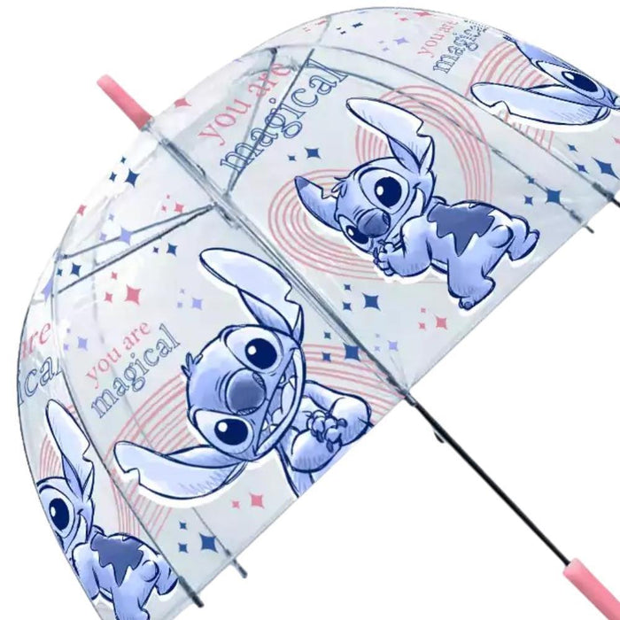 Guarda Chuva Transparente Magical 46cm Stitch