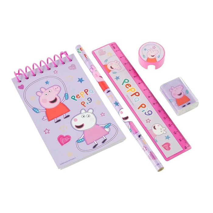 Conjunto de Papelaria Peppa Pig