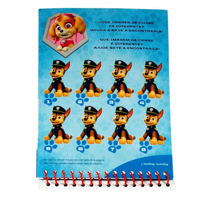 Libro para colorear con bolígrafo Water Magic de Paw Patrol