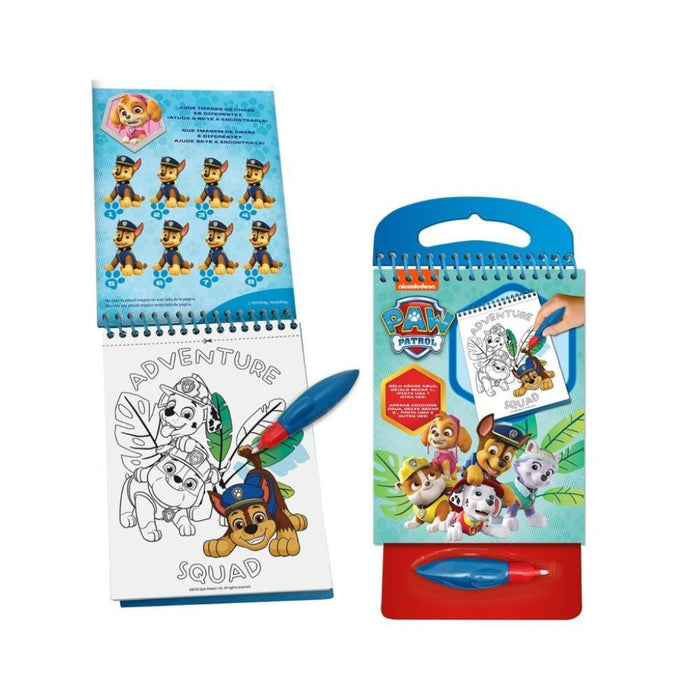 Libro para colorear con bolígrafo Water Magic de Paw Patrol