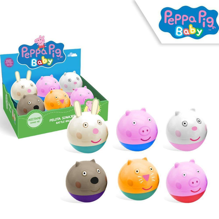 Bola Soft com Roca Peppa Pig