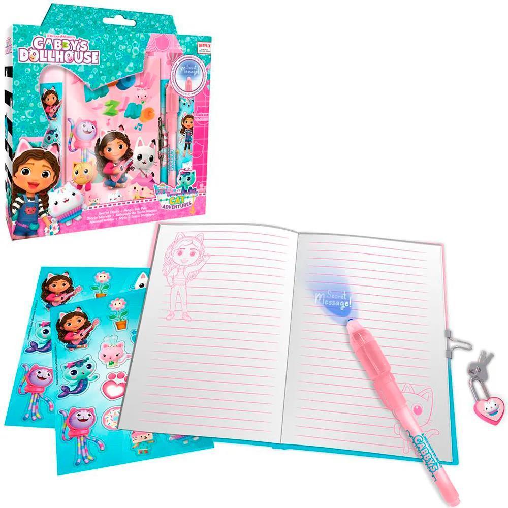Gabby's Dollhouse Secret Diary with Magic Pen