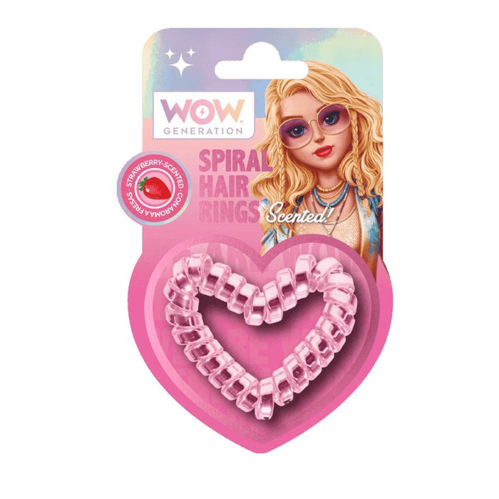 Goma para el pelo en espiral con aroma a frutas de WowGeneration