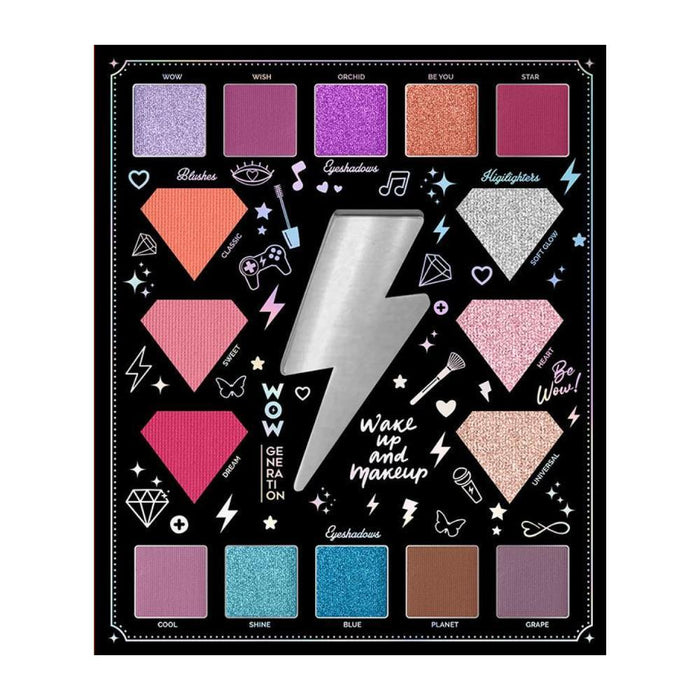 Set de maquillaje Wow Generation con 16 colores