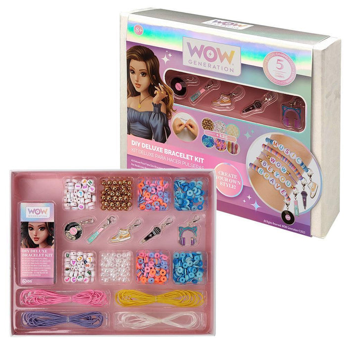 DIY Deluxe Wow Generation crea pulseras con 5 dijes