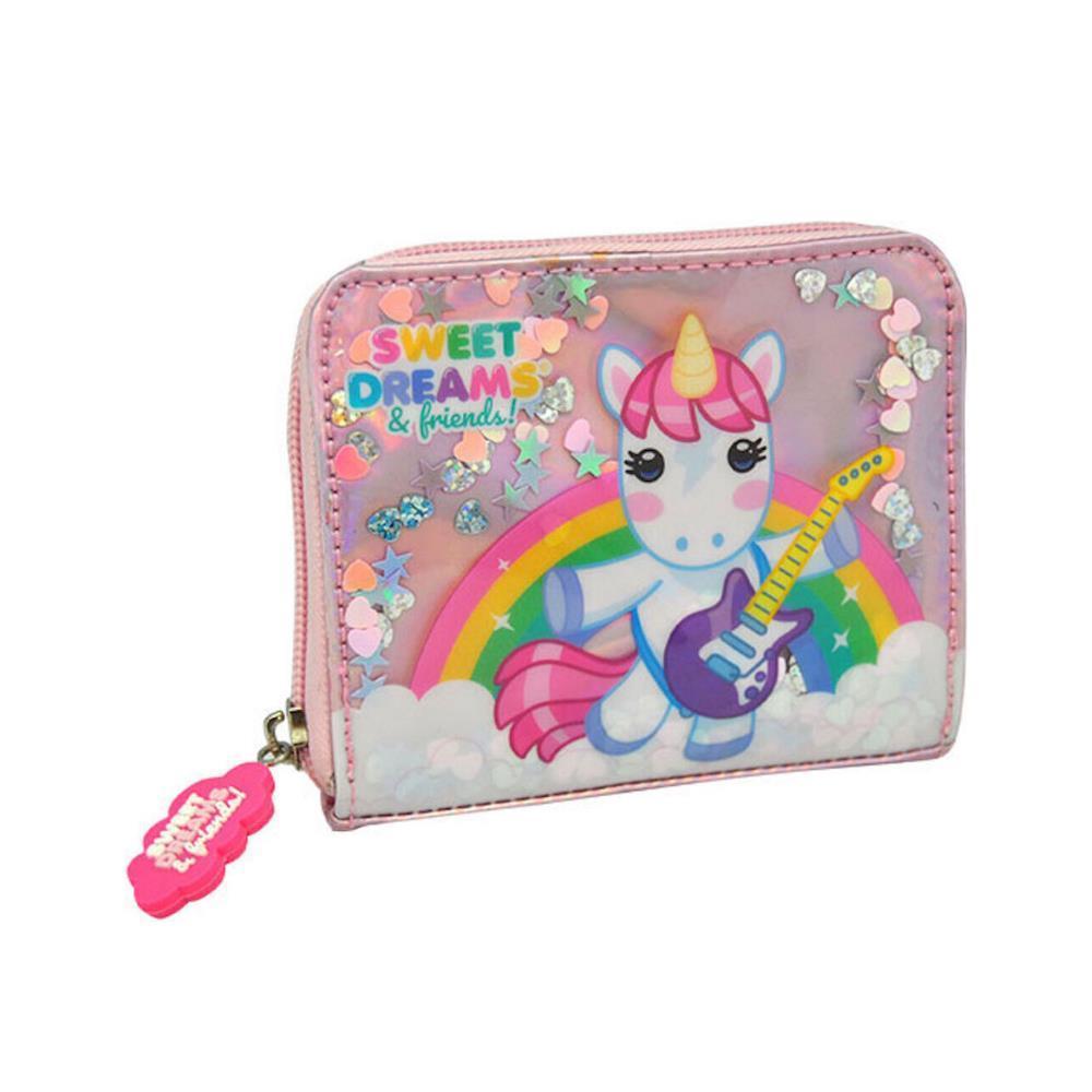 Cartera plateada Sweet Dreams
