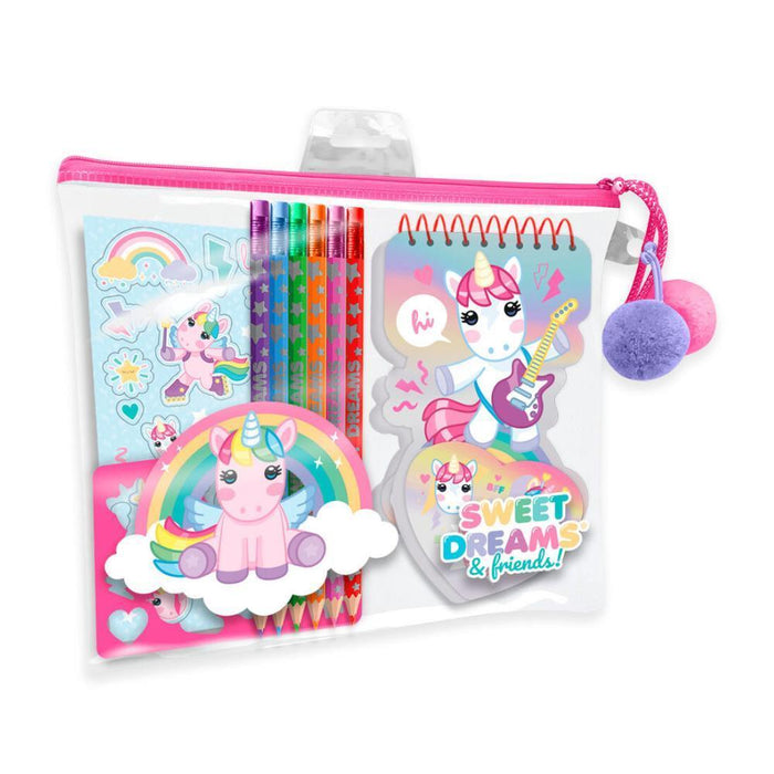 Conjunto de Papelaria Sweet Dreams com Estojo