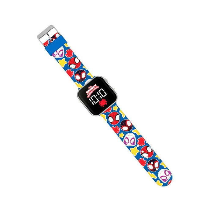 Relógio Digital Led Spidey & Friends