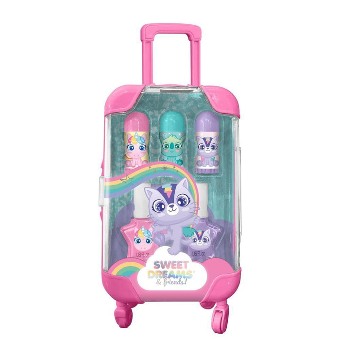 Mini Mala Sweet Dreams com Lip Balm e Verniz 16cm