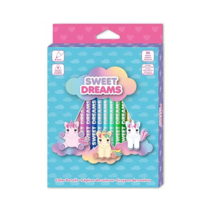 36 Lápis de Cor Sweet Dreams