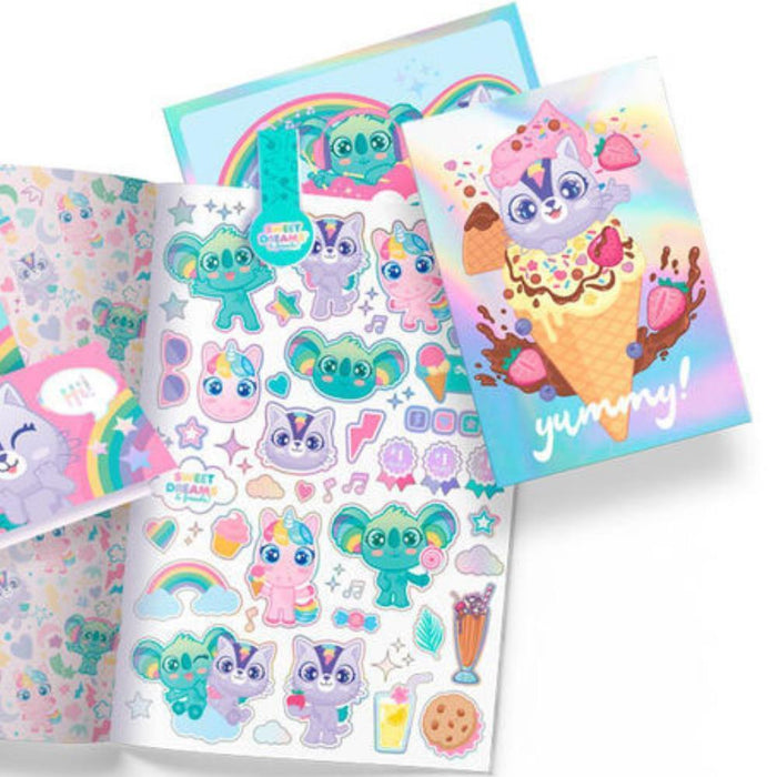 Livro de Autocolantes Sweet Dreams 200 Stickers