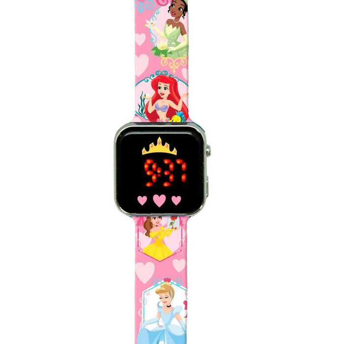 Relógio Digital Led Disney Princess