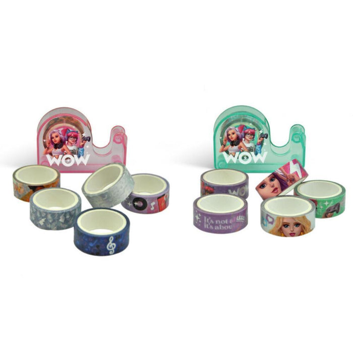 Conjunto de 5 Fitas Cola Decorativas WOW Generation Washi Tapes