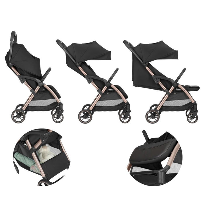 Carrinho Kikkaboo Eden Black