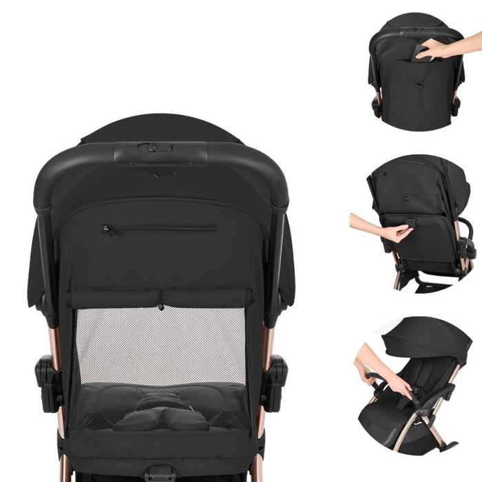 Carrinho Kikkaboo Eden Black