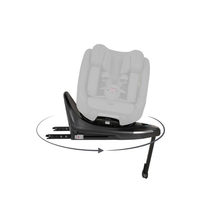 Base Isofix Kikkaboo i-Class 360 Black