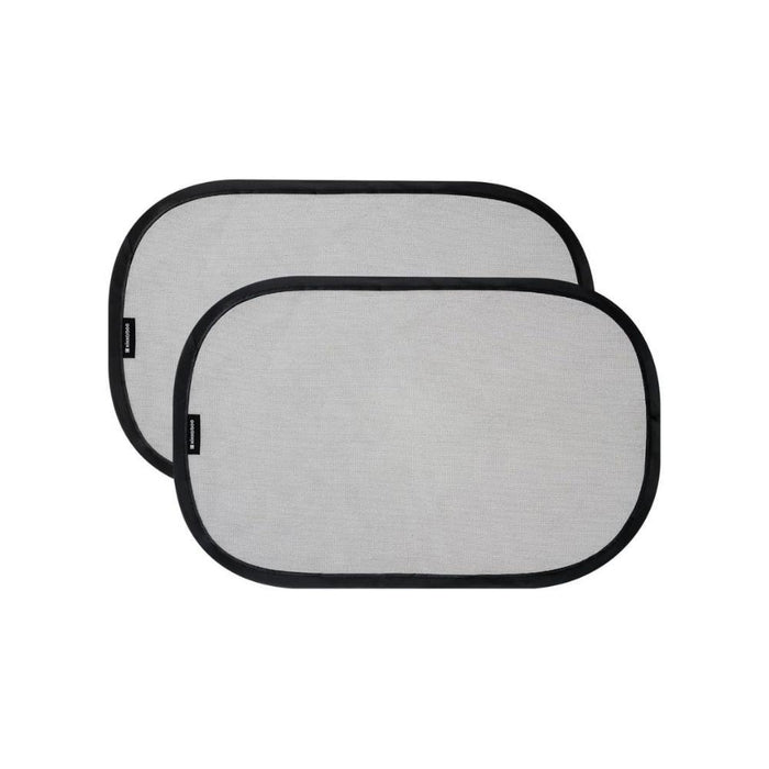 2 Tapa Sol Kikkaboo Cling Aderente Preto 48x31cm