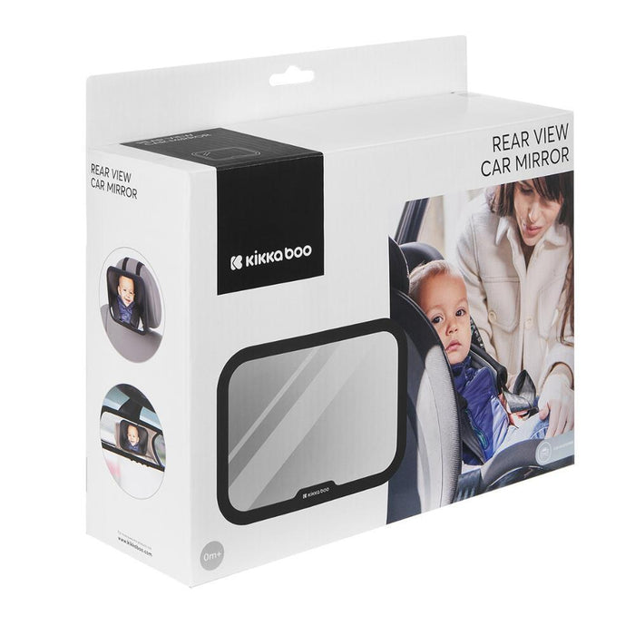Espelho Retrovisor Kikkaboo Black 24x17 cm