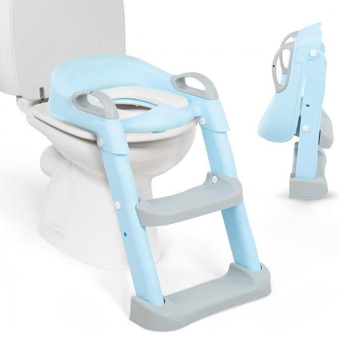 Redutor de Sanita com Escadas Dobráveis Kikkaboo Lea Blue