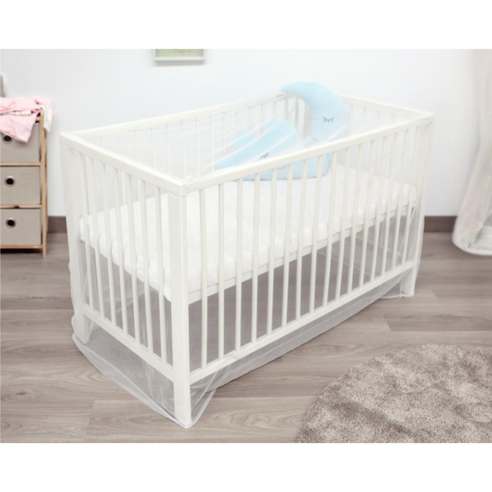 Mosquitera Universal para Cuna y Cama Blanca