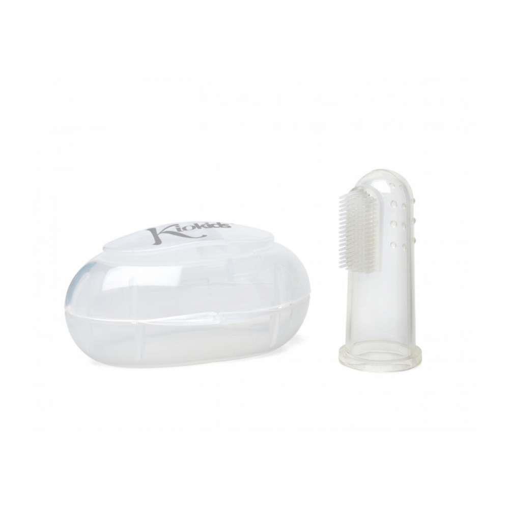Silicone Finger Toothbrush with Case