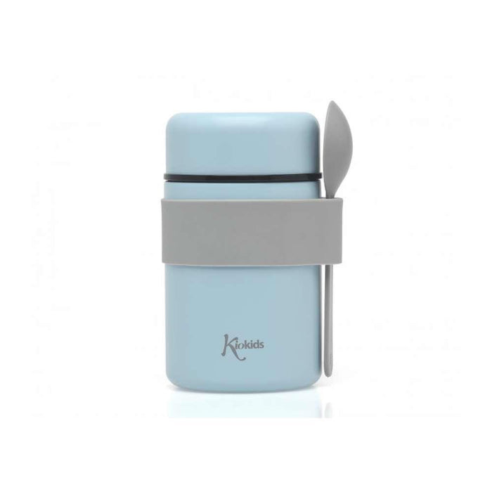 Termo para Sólidos em Inox com Colher Kiokids Azul