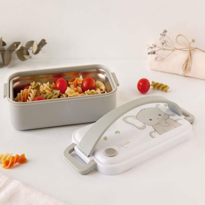 Fiambrera isotérmica de elefante gris