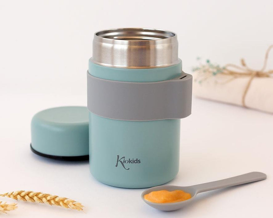 Termo para Sólidos de Inox com Colher Kiokids Sage
