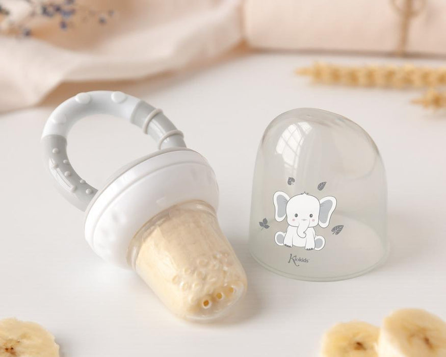 Dispensador Anti-Ahogo con Tapa Elefante Gris