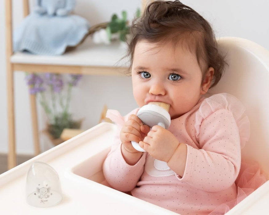 Dispensador Anti-Ahogo con Tapa Elefante Gris