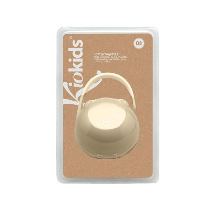Porta Chupetas Kiokids Bege
