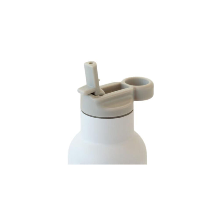 Garrafa Térmica em Inox KioKids Cinza 350 ml