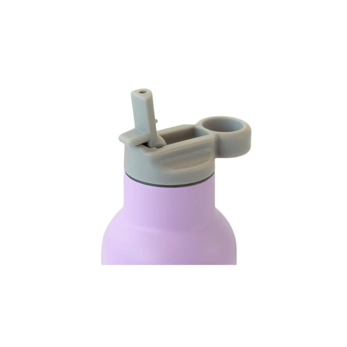 Garrafa Térmica em Inox KioKids Lavanda 350 ml