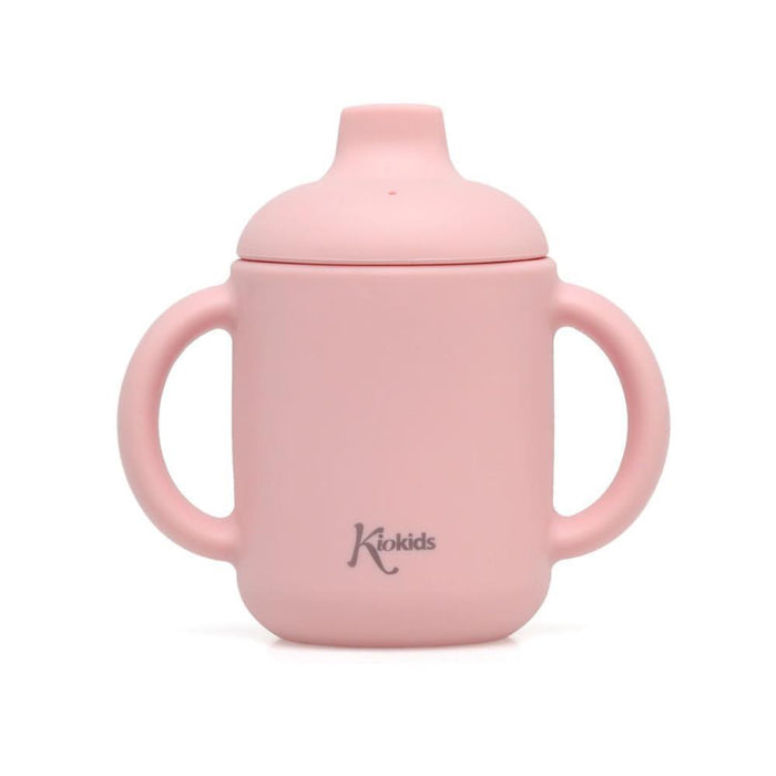 Copo de Aprendizagem em Silicone KioKids Rosa 120 ml