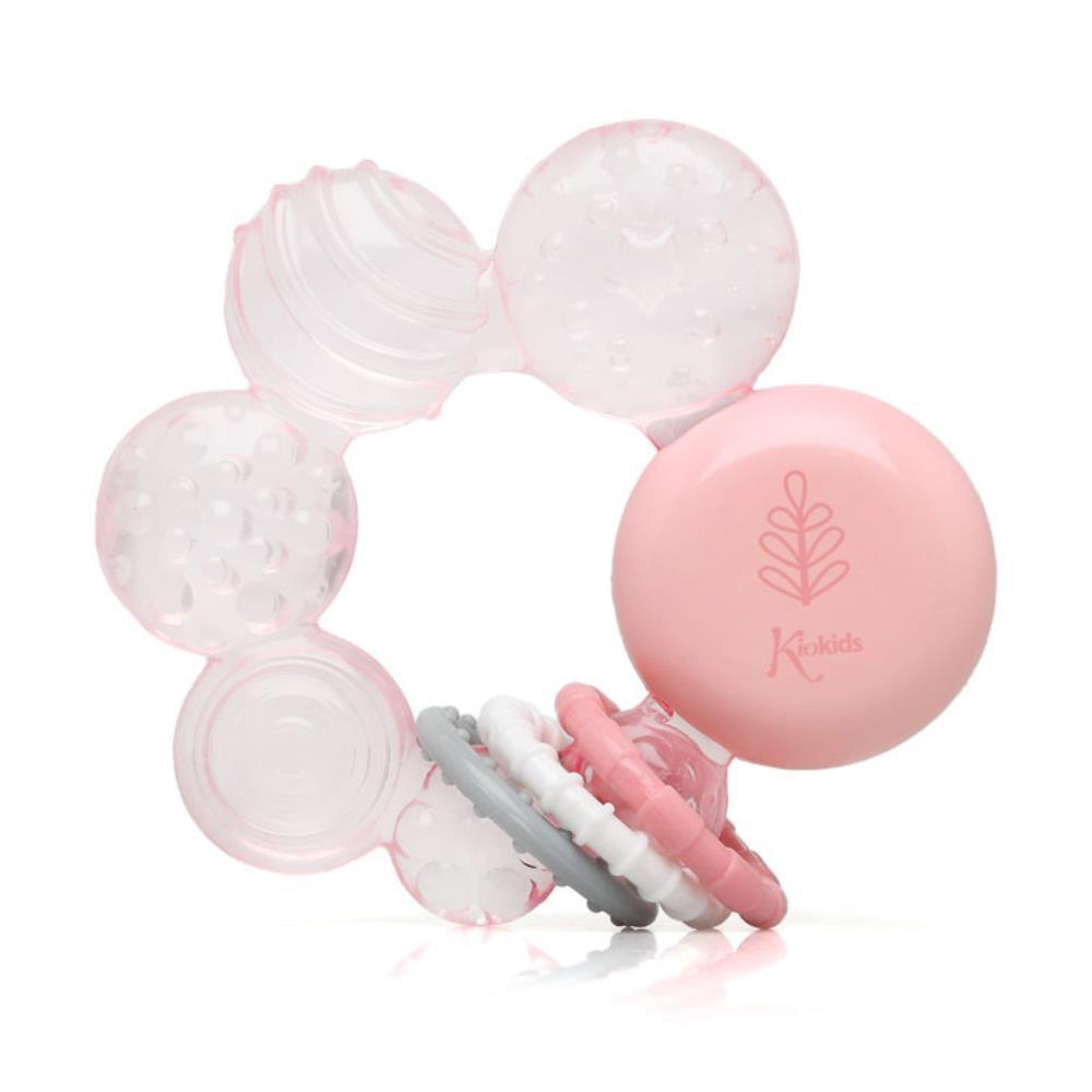 Mordedor rosa KioKids para resfriados