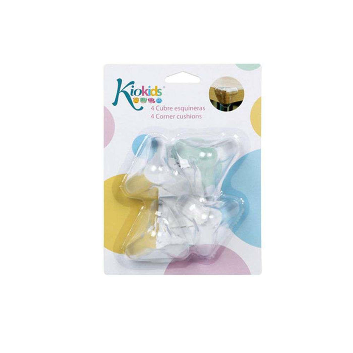 Conjunto de 4 Protetores de Cantos Transparentes Kiokids