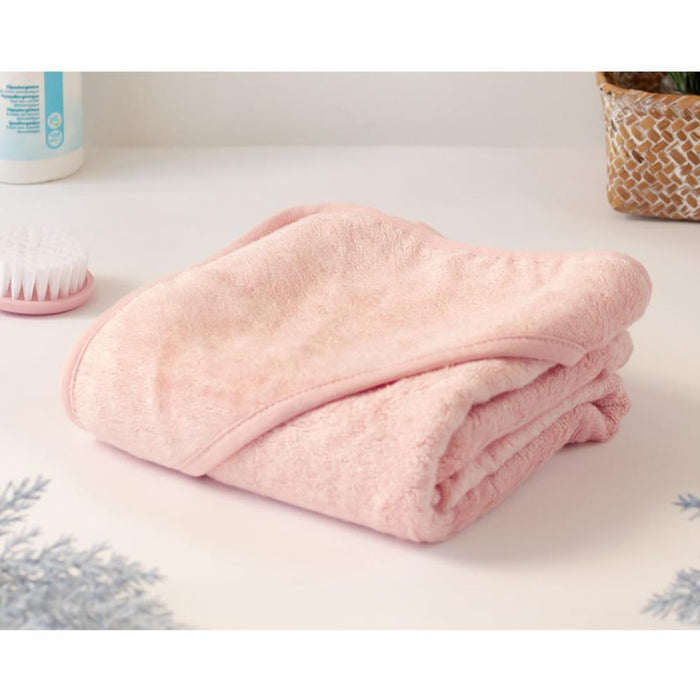 Toalla de Baño con Capucha Bambú Rosa 76x76cm
