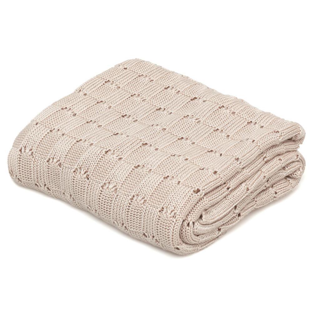 Manta em Bamboo Kiokids Bege 80x110cm