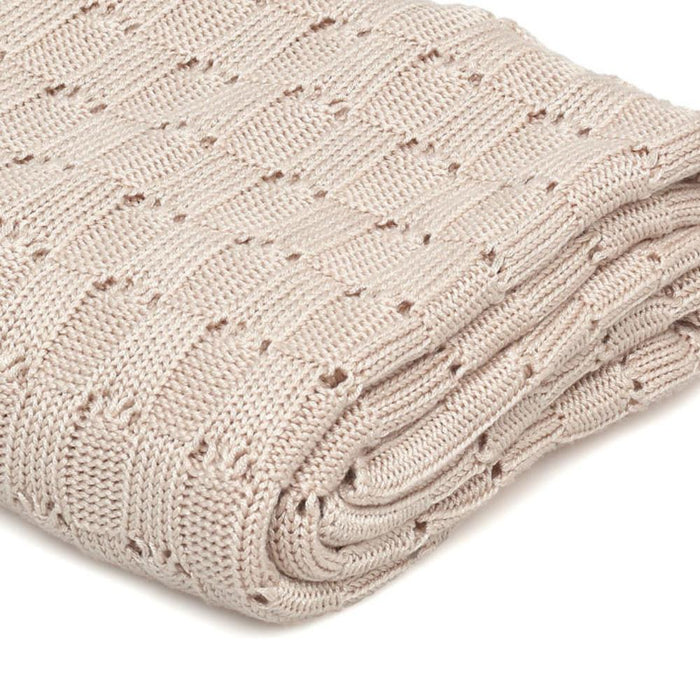 Manta em Bamboo Kiokids Bege 80x110cm