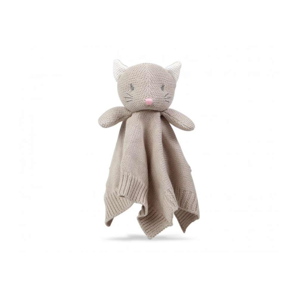 Doudou Cotton Friends Cotton Cat with Box 25cm