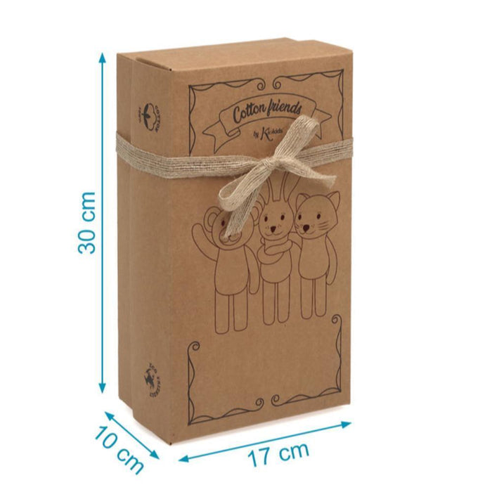Cotton Friends Cotton Bear Doudou with Box 25cm
