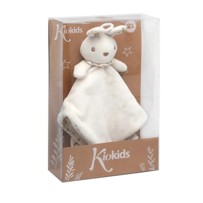 Doudou Kiokids Coelho Branco 36 cm