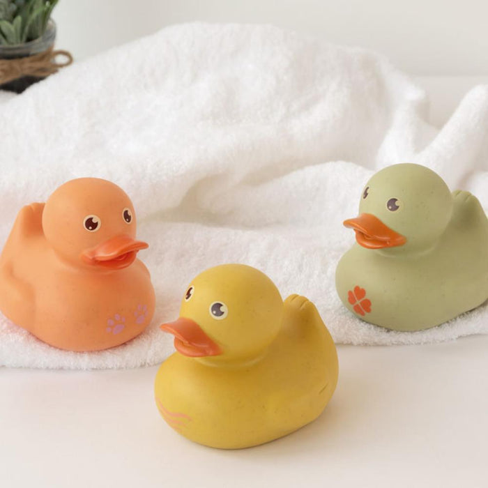 Brinquedo Banho Kiokids Eco Anti-Mofo Pato 8cm