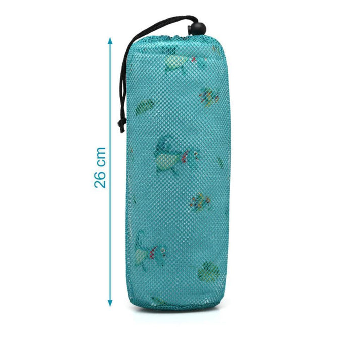 Toalha de Praia em Microfibibra Kiokids Crocodilos Verde 150x75cm