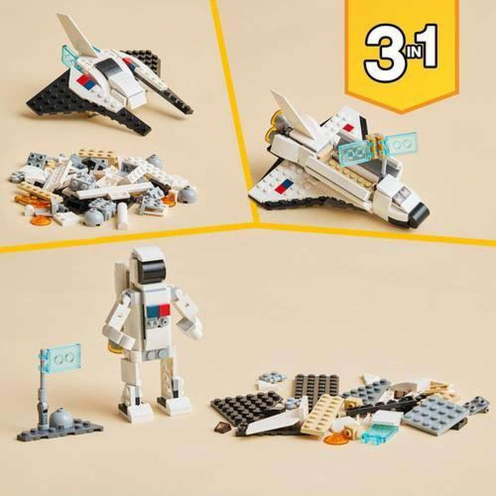 Lego Creator 3 em 1 Vaivém Espacial 144 Peças