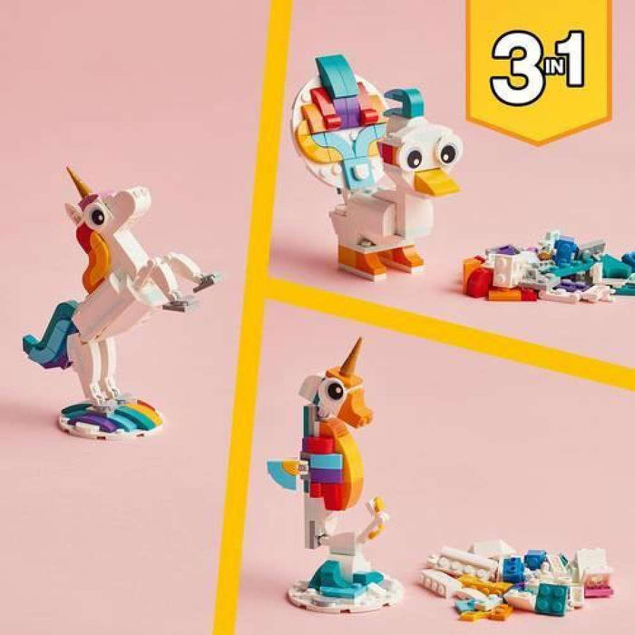 Lego Creator 3 in 1 Magical Unicorn 145 Pieces