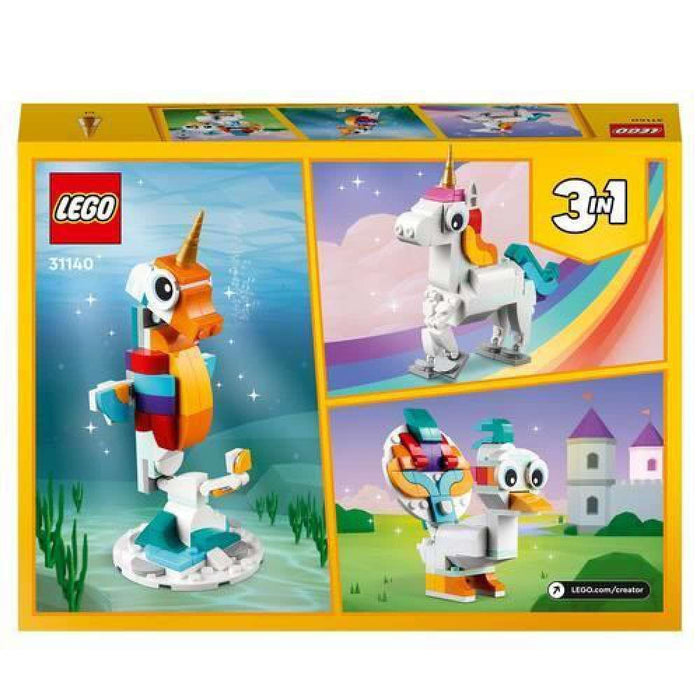 Lego Creator 3 in 1 Magical Unicorn 145 Pieces