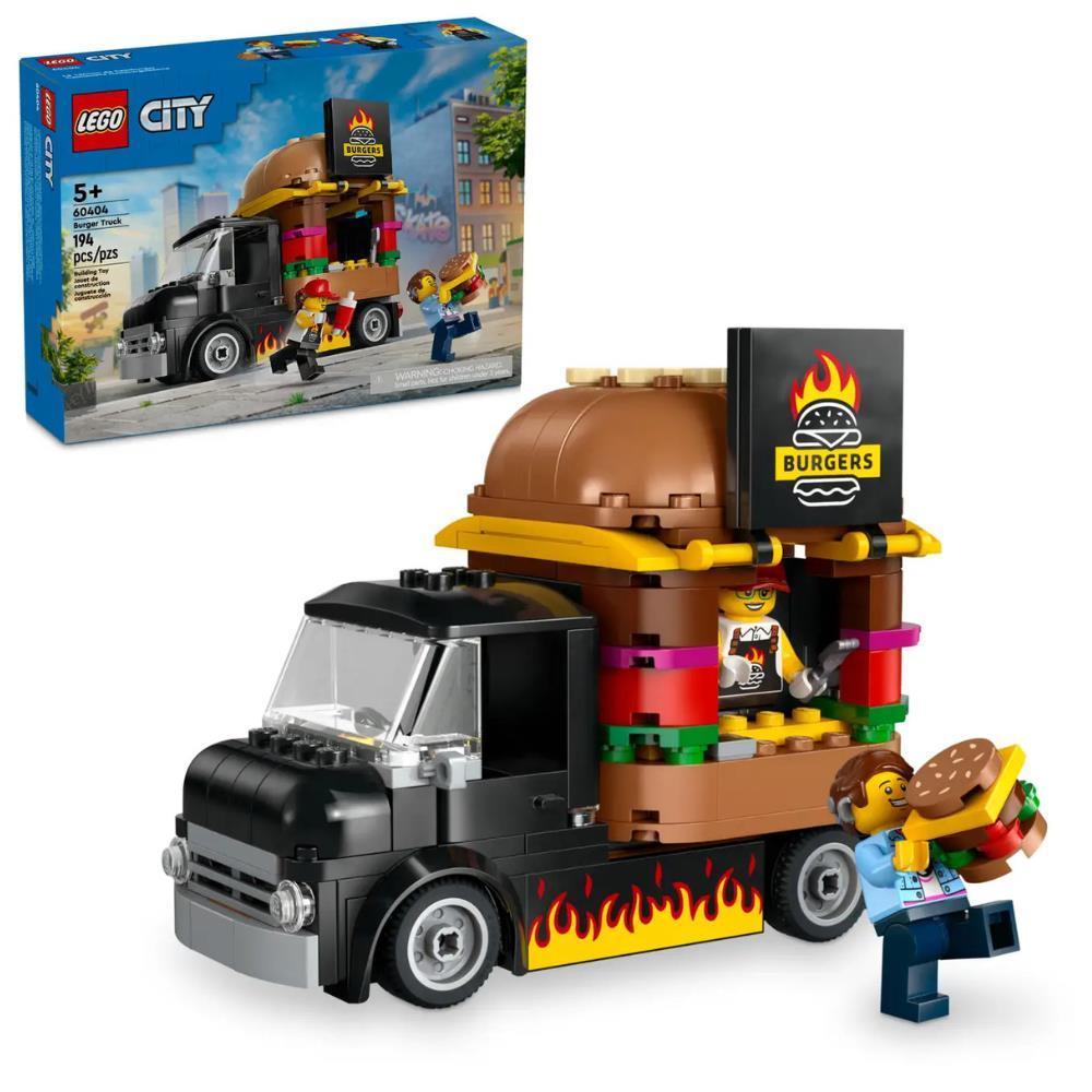 Lego City Camión De Hamburguesas 194 Piezas